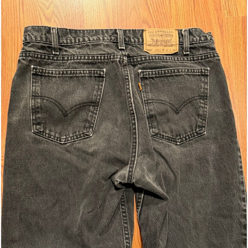 Vtg 90s Levi’s 550 Orange Tab Relaxed Fit Mens 36x30 Jeans Denim Pants Y2K